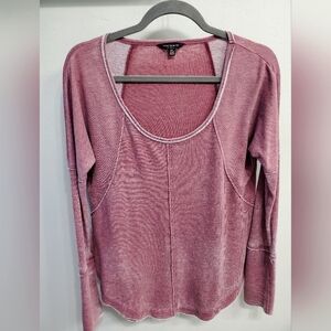 Lucky brand Womens long sleeve top